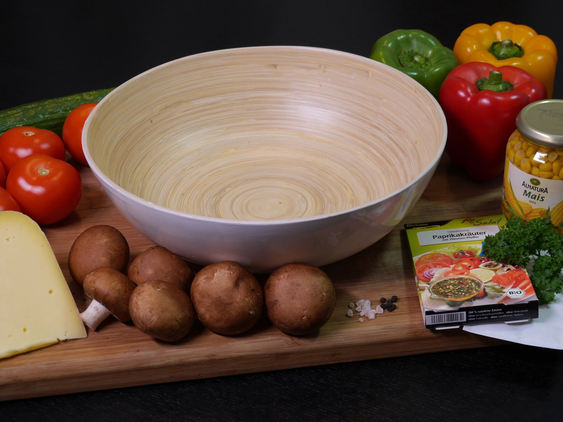 Rezept gemischter Salat